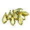 Northlight 8ct Shiny Gold Glamour Diamond Cut Shatterproof Christmas Drop Ornaments 4.75"